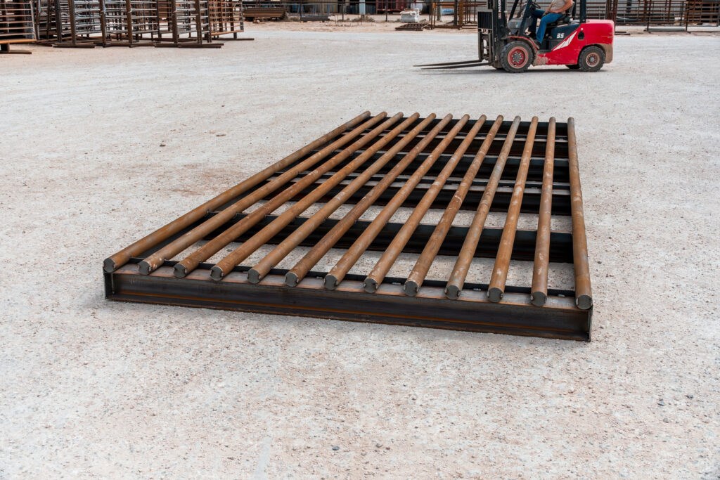 Cattle Guard 8ft x 16ft Capped 10