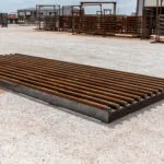 Cattle Guard 8ft x 16ft Capped 7