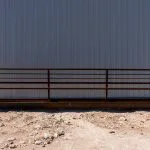 Freestanding Fence Line Feed Bunk Panel