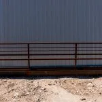 Freestanding Fence Line Feed Bunk Panel 2