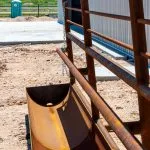 Freestanding Fence Line Feed Bunk Panel 5