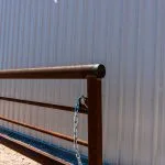 Freestanding Fence Line Feed Bunk Panel 6