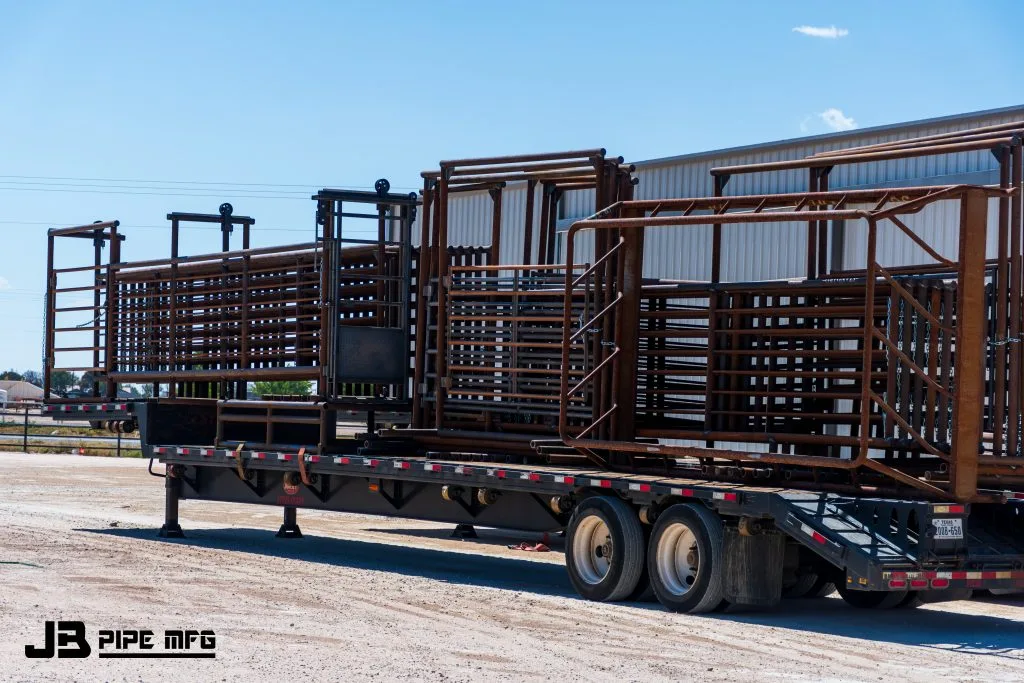 Load with Double Hay Feeder