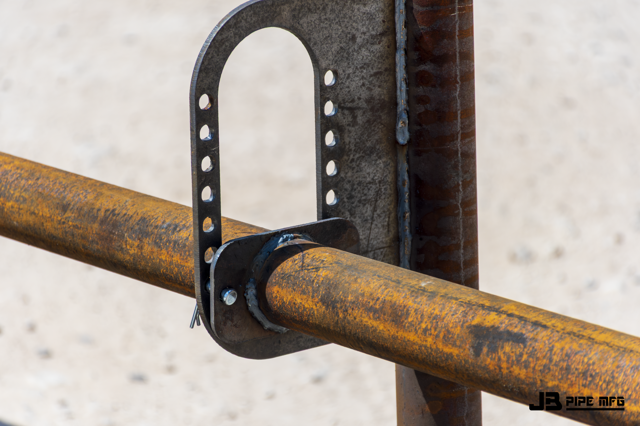 Freestanding Fence Line Feed Bunk | JB Pipe MFG